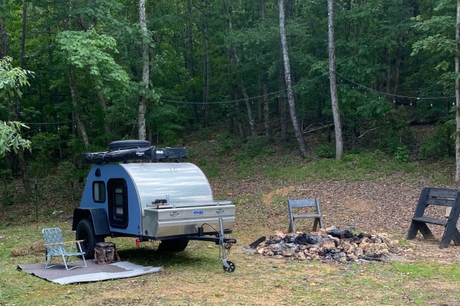 The TC Teardrop ORE are a compact off road travel trailers known for its simplicity and off-grid capabilities.