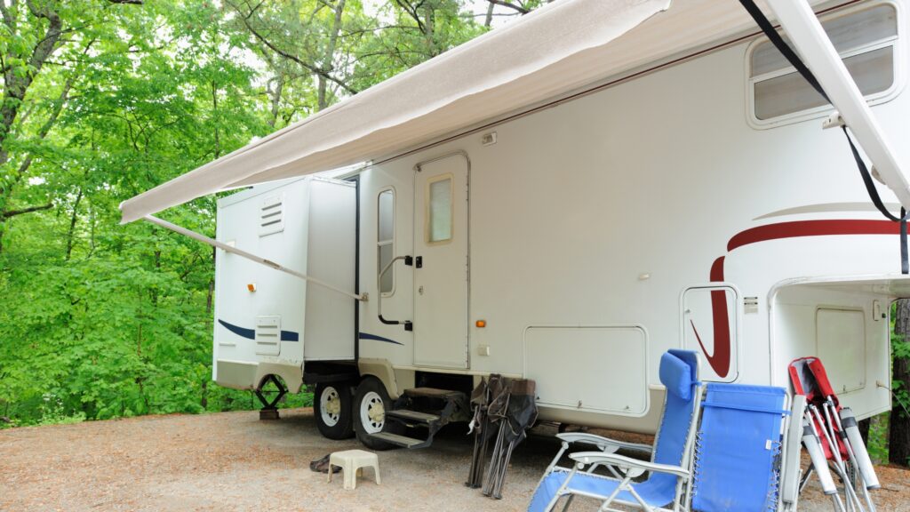 Different types of RV awnings