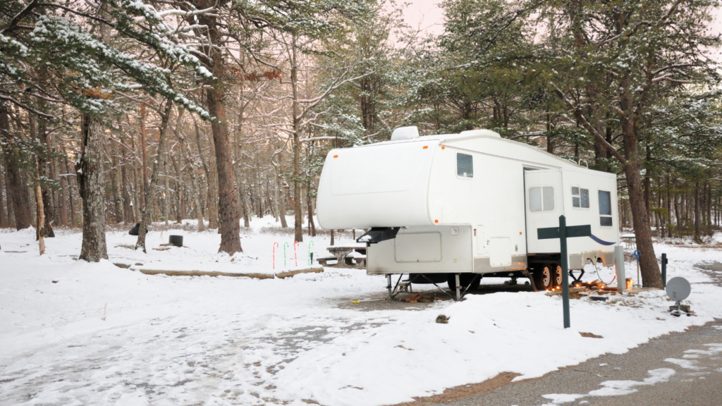 Can you live in a camper in the winter?